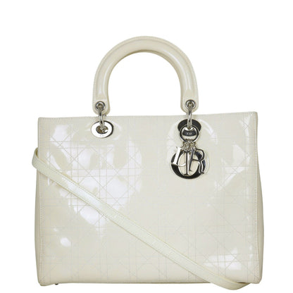Dior Lady Dior Large Patent