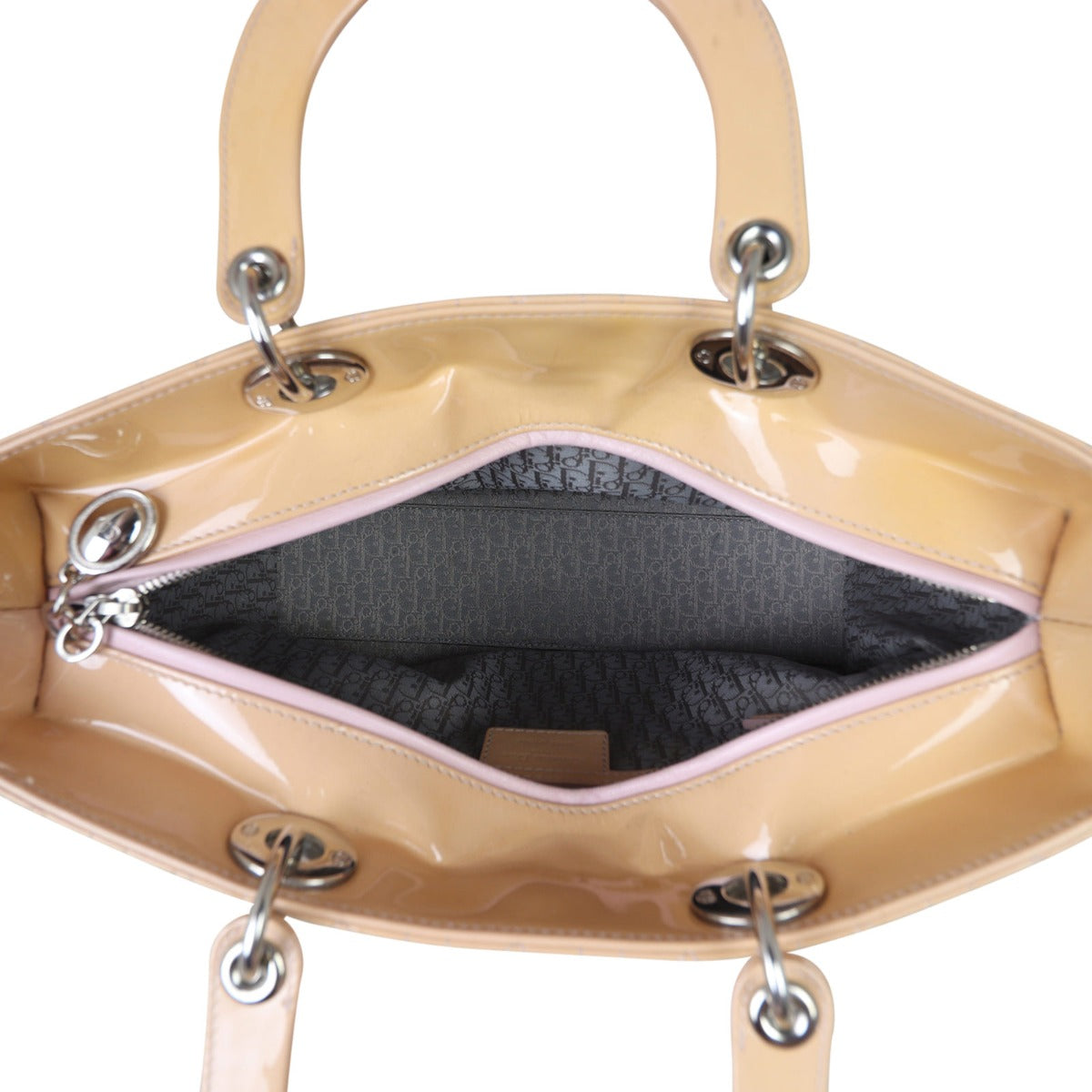 Dior Lady Dior Large Patent
