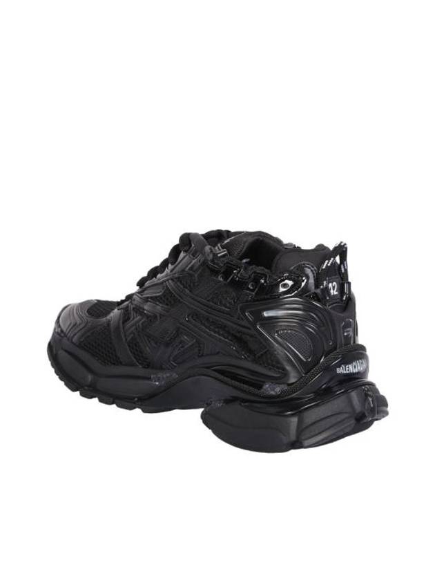 Luxury Balenciaga Trending 2025 Runner Low Top Sneakers Black