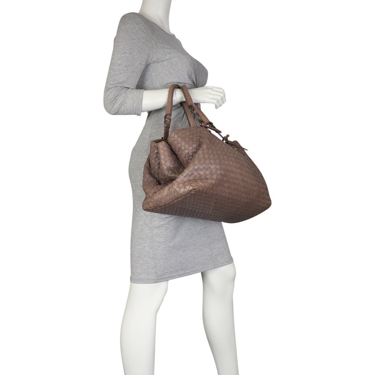Bottega Veneta Intrecciato Roma Bag Large