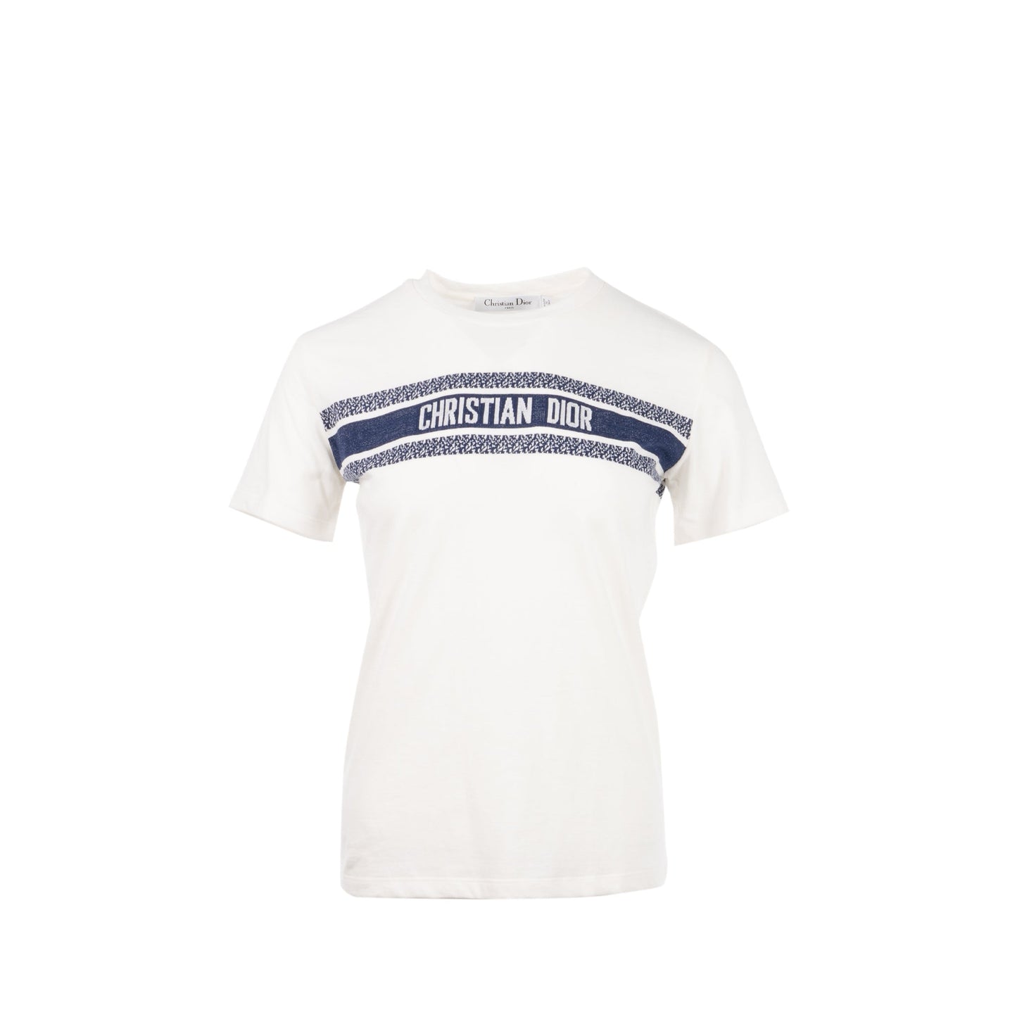 Dior size dioriviera T-Shirt Cotton white / navy