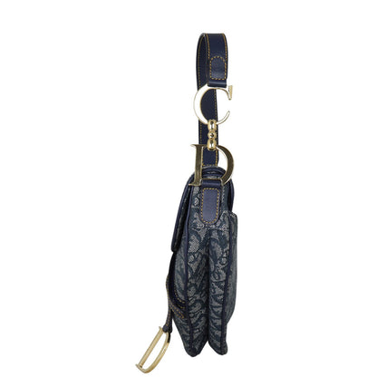 Dior Vintage Saddle Bag Oblique