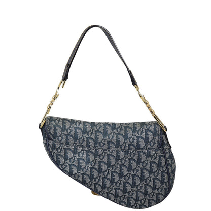 Dior Vintage Saddle Bag Oblique