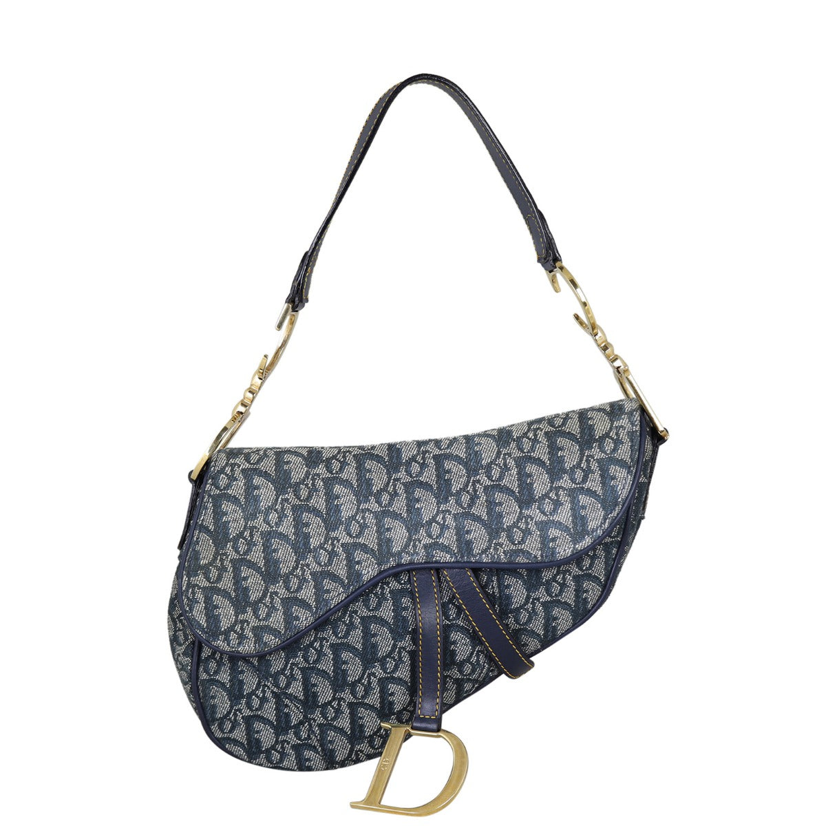 Dior Vintage Saddle Bag Oblique