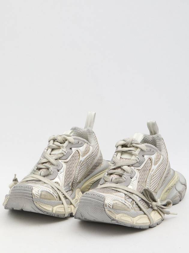 Luxury Balenciaga Trending 2025 3XL Mesh Panel Low Top Sneakers Grey