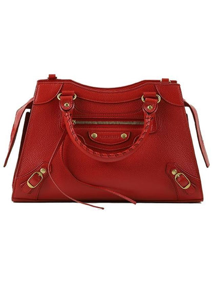 Luxury Balenciaga Trending 2025 Neo Classic Small Tote Bag Red