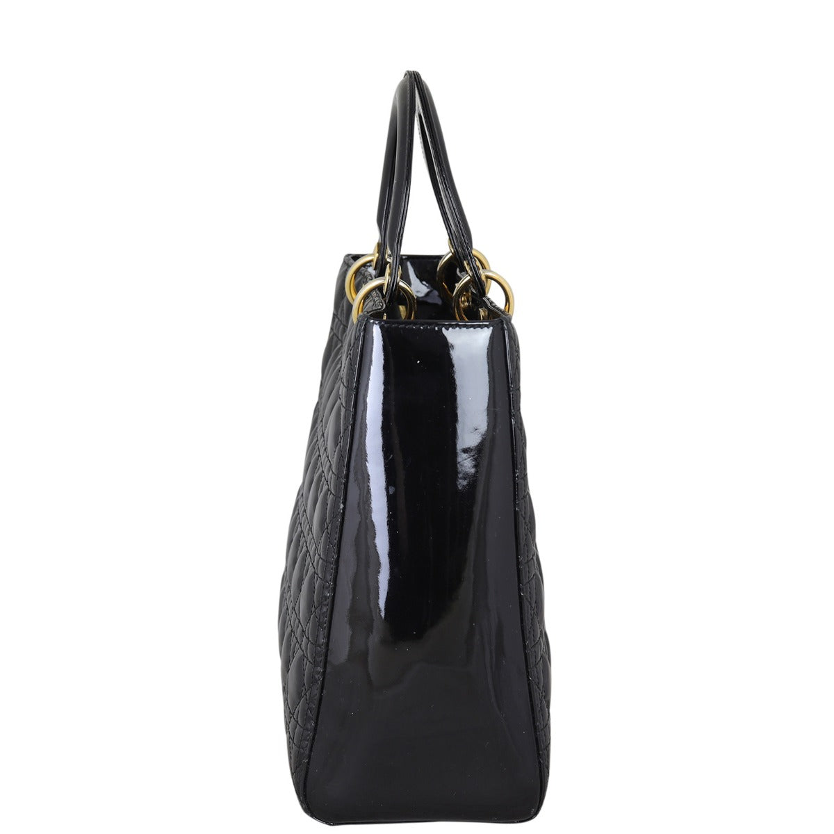 Dior Lady Dior Large Patent