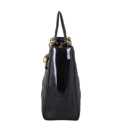 Dior Lady Dior Large Patent
