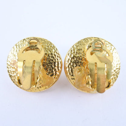CHANEL Earring Plated Gold, Faux Pearl gold Women