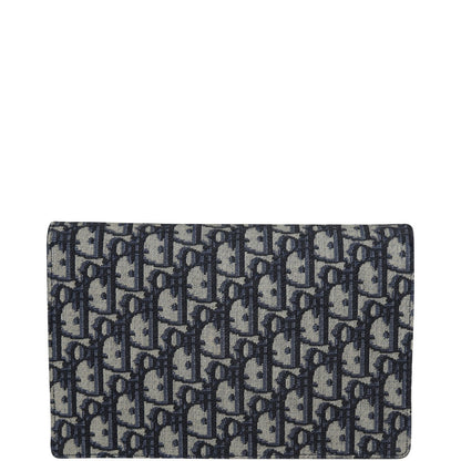 Dior Saddle Pouch Wallet on Chain Oblique