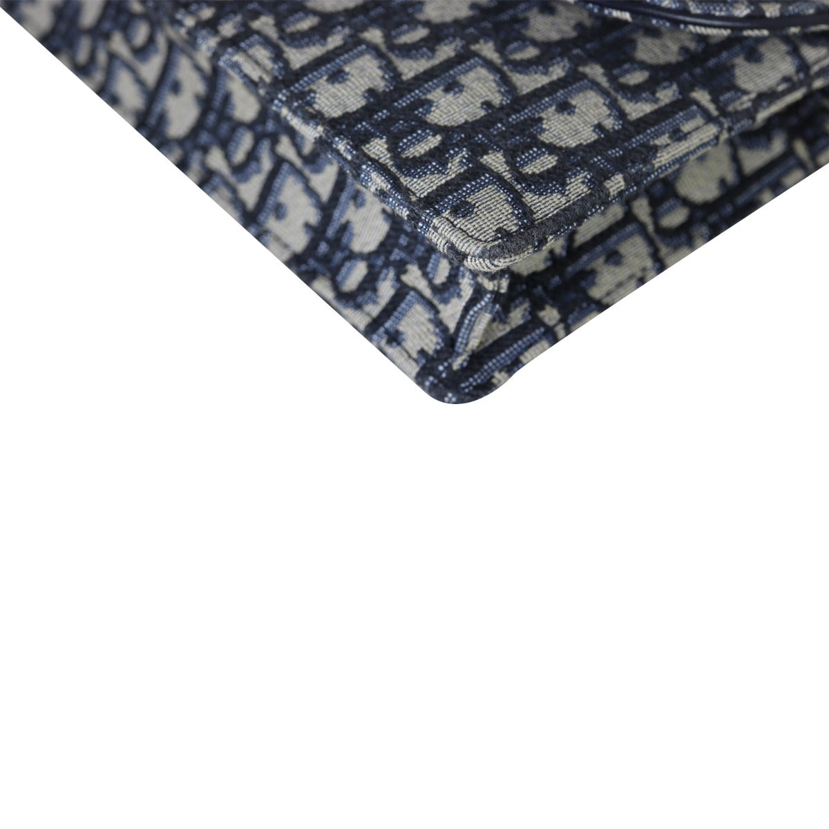 Dior Saddle Pouch Wallet on Chain Oblique