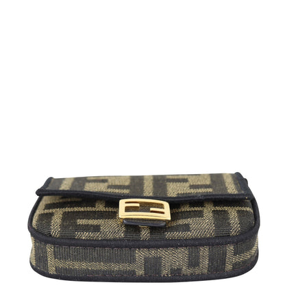 Fendi Nano Baguette Charm Jacquard