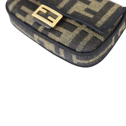 Fendi Nano Baguette Charm Jacquard