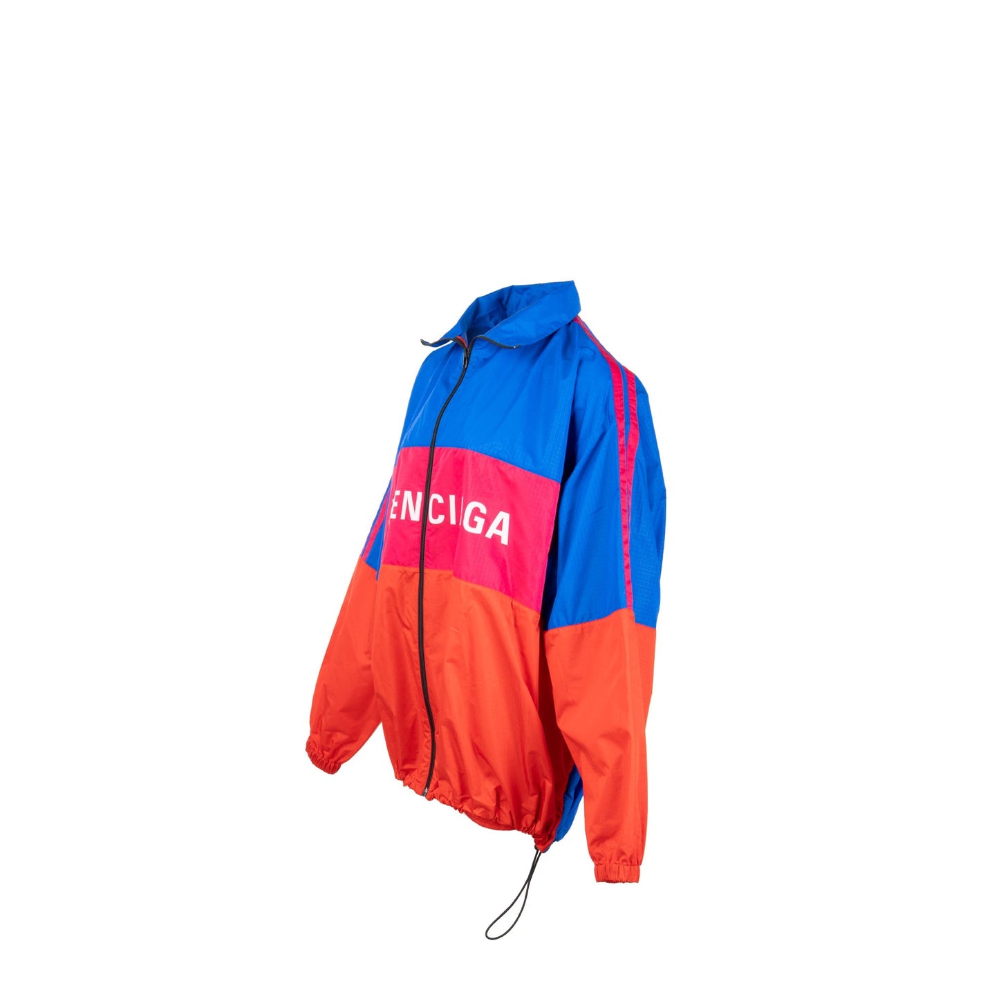 Balenciaga SIze 34 Logo Tracksuit Jacket Polyester Multicolour