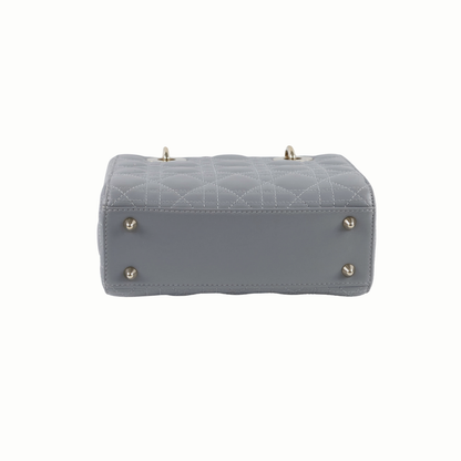Christian Dior Small ABC Lady Dior Grey