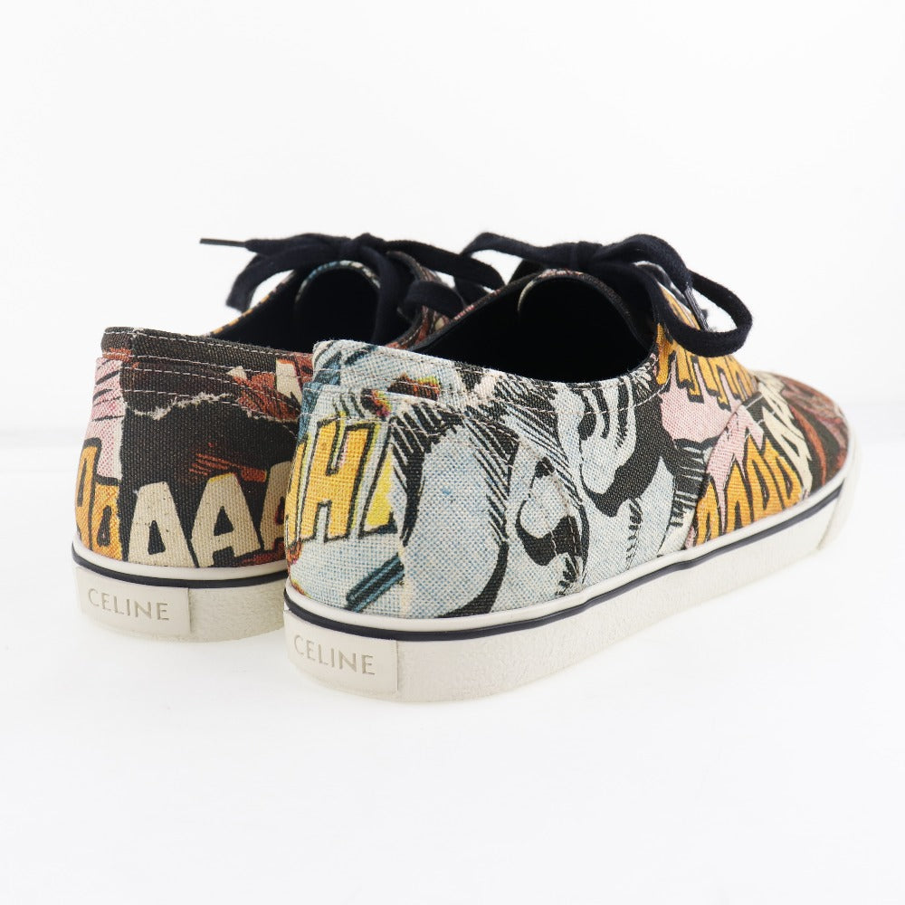 CELINE sneakers 400A11 canvas Brown Women 40