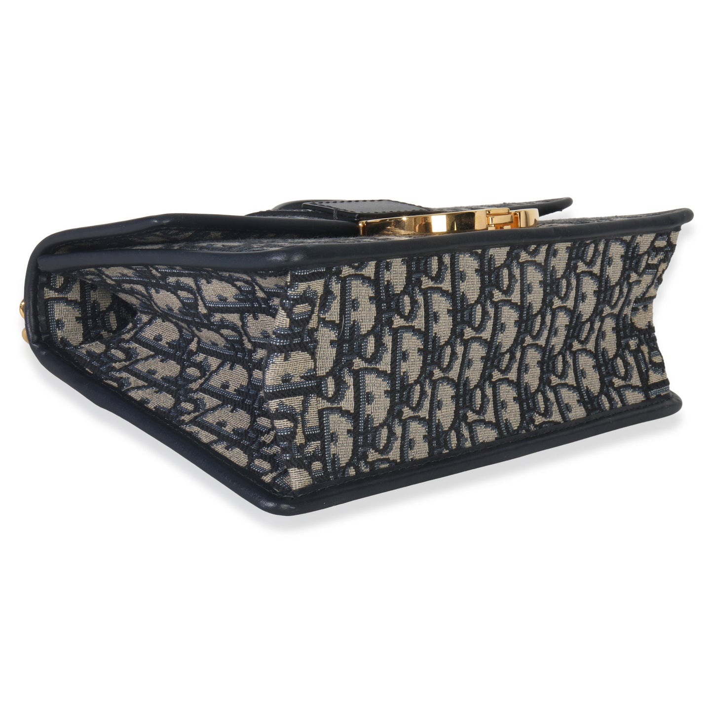 Dior Blue Oblique Dior 30 Montaigne Chain Bag