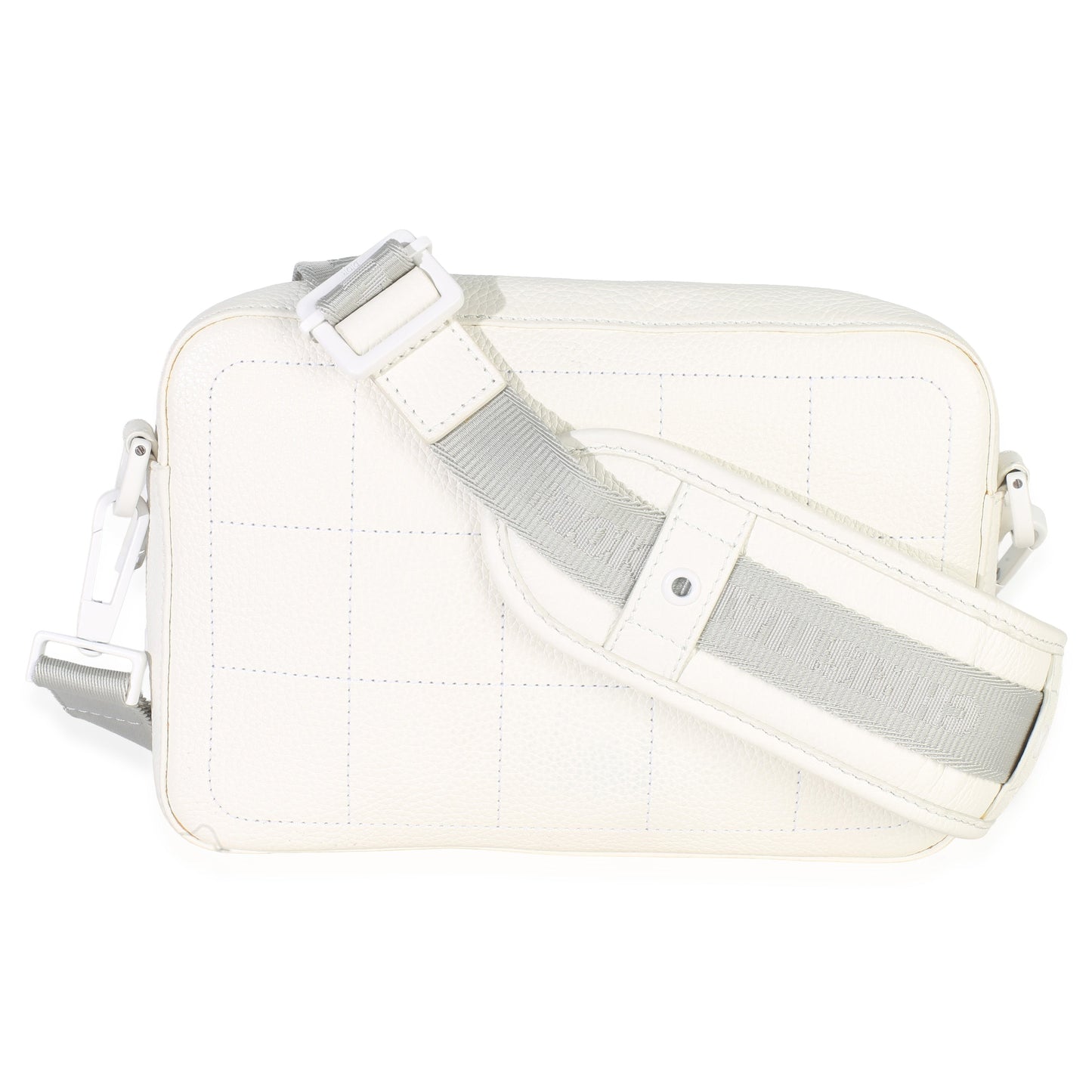 Dior X DANIEL ARSHAM White Grained Calfskin Safari Messenger