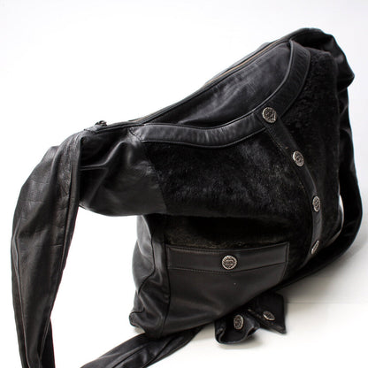 Chanel Girl Leather Calfhair Bag