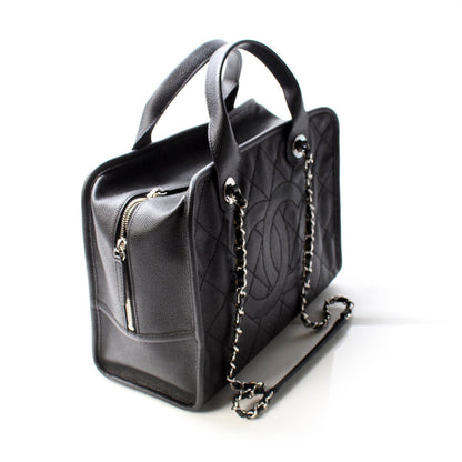 Chanel Deauville Bowling Caviar Bag