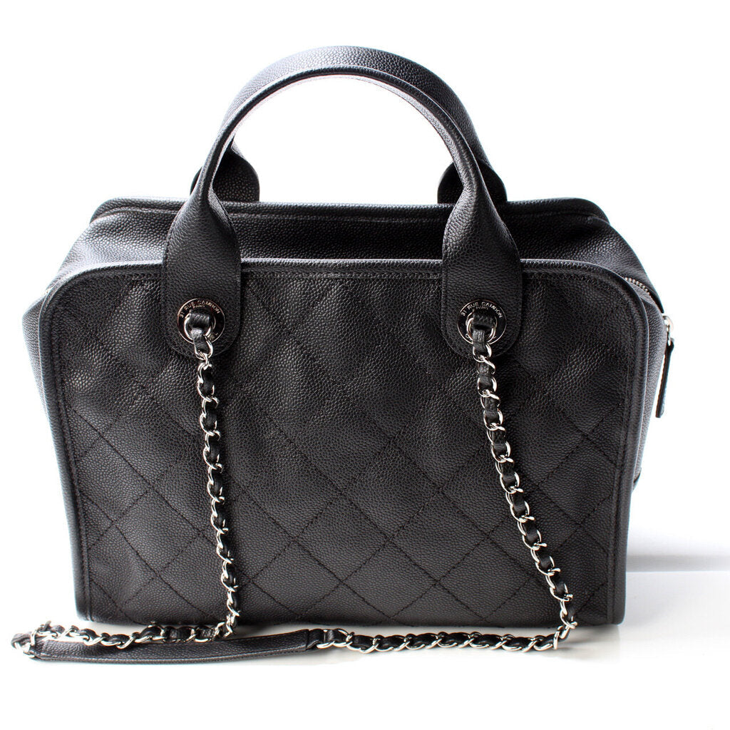 Chanel Deauville Bowling Caviar Bag