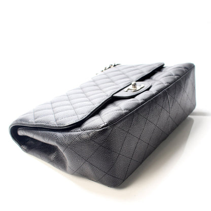 Chanel Classic Flap Jumbo Caviar Bag