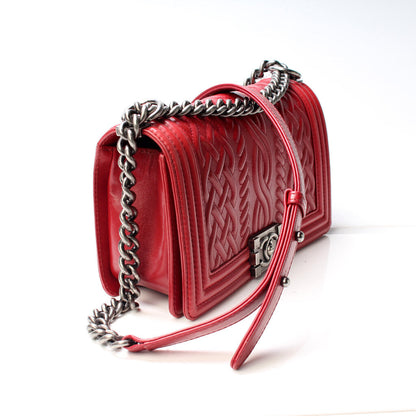 Chanel Boy Flap Medium Celtic Lambskin 18 Mil Bag