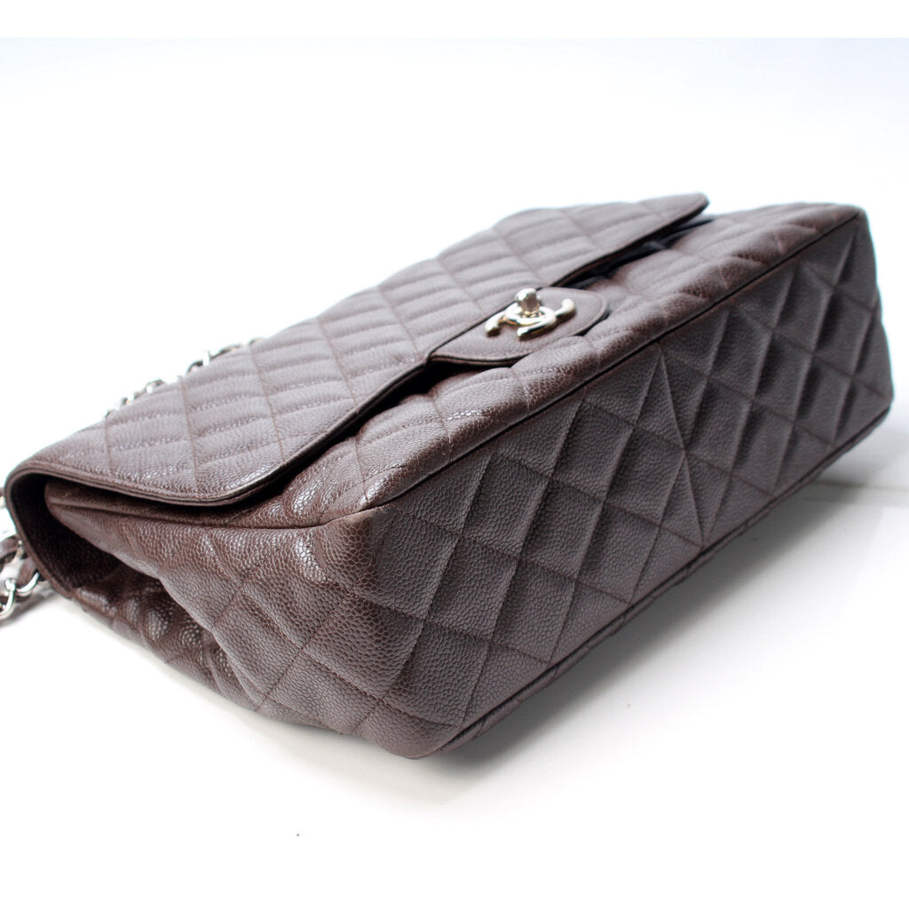 Chanel Classic Flap Jumbo Caviar 12 Mil Bag