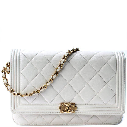 Chanel WOC Boy Calfskin Bag