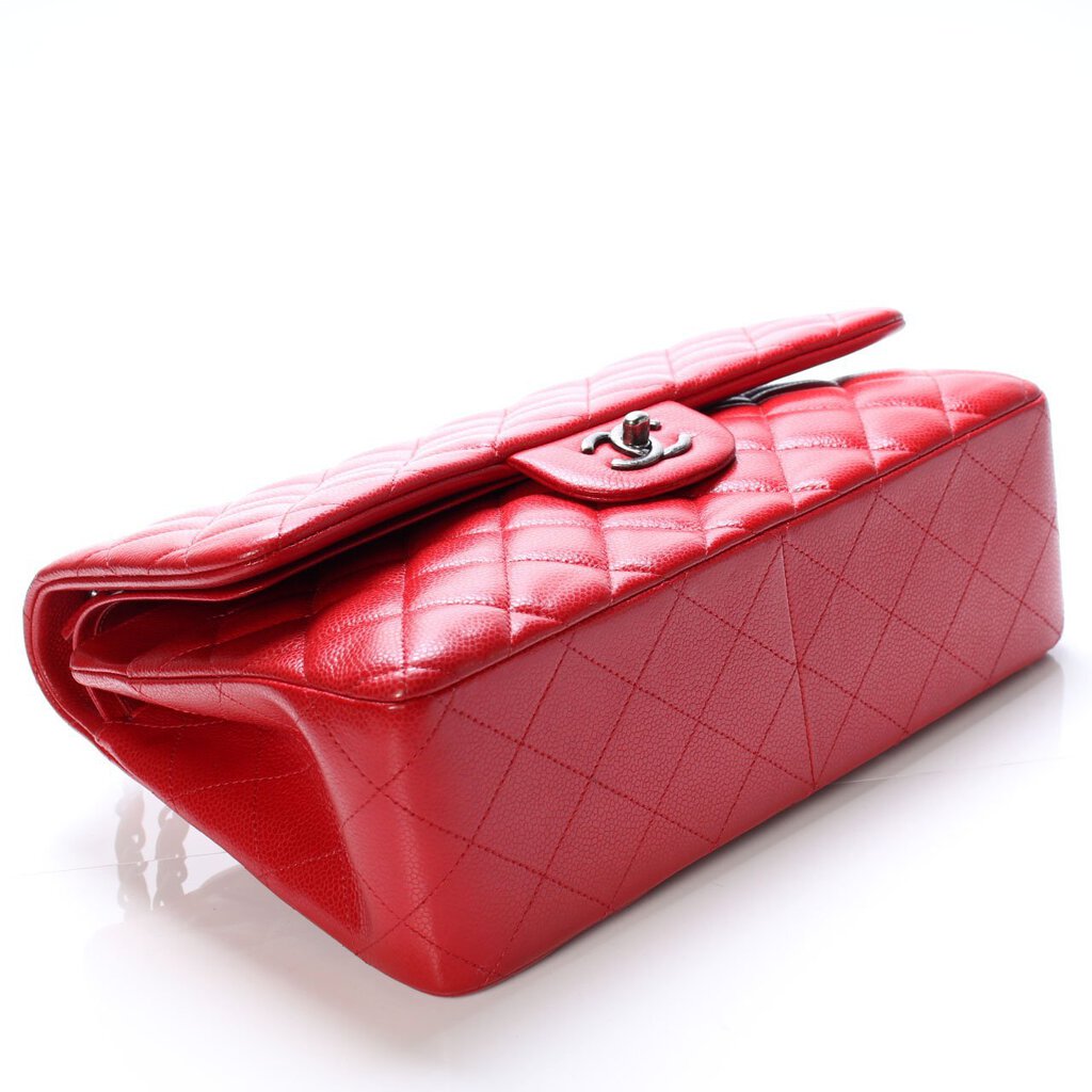 Chanel Classic Flap Jumbo Caviar 21M Bag