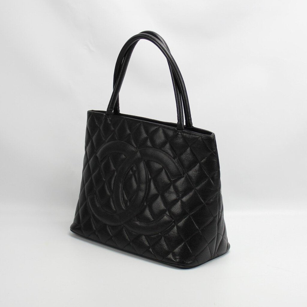 Chanel Medallion Tote Caviar Bag
