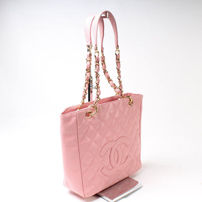 Chanel Petite Shopping Tote Caviar Bag