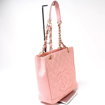 Chanel Petite Shopping Tote Caviar Bag