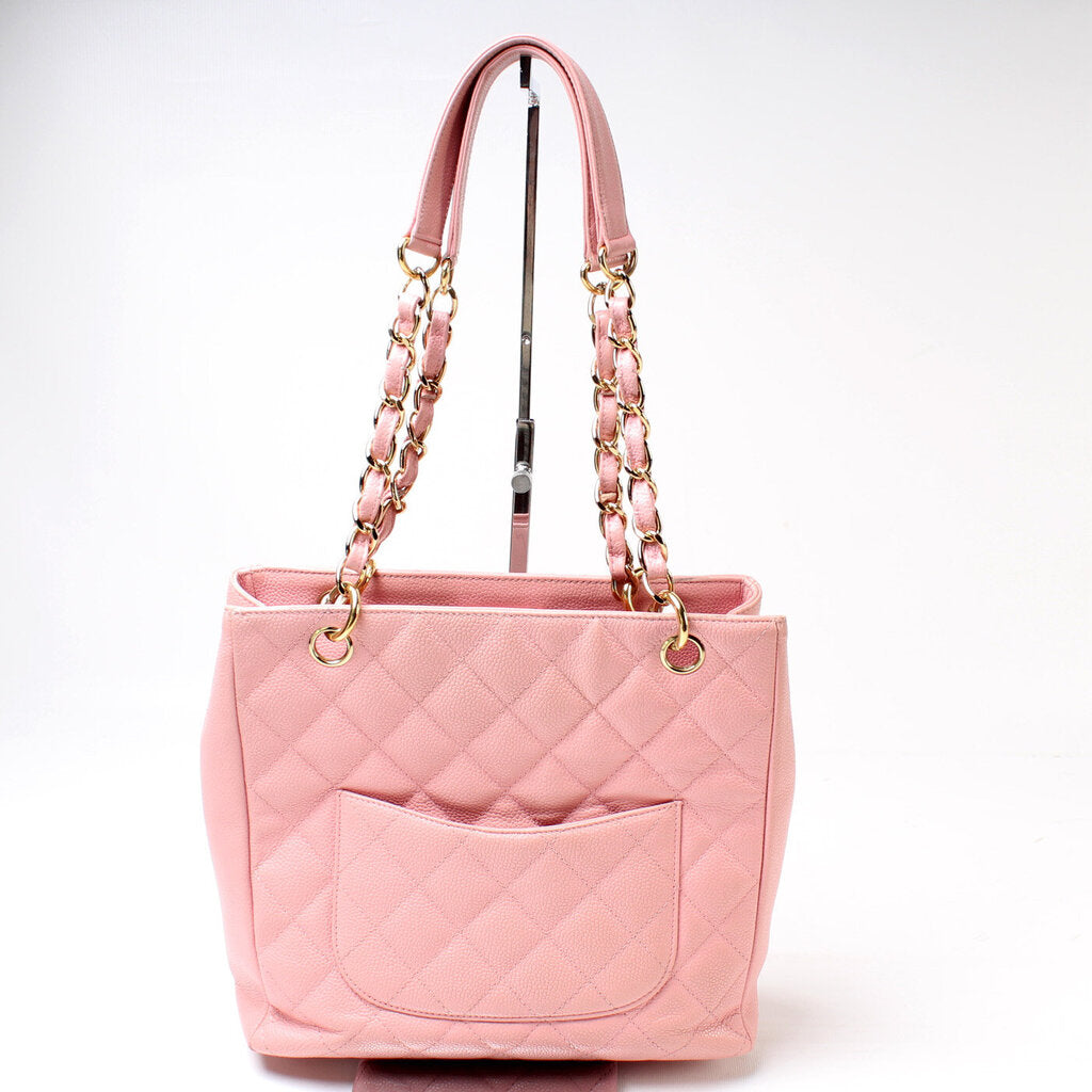 Chanel Petite Shopping Tote Caviar Bag