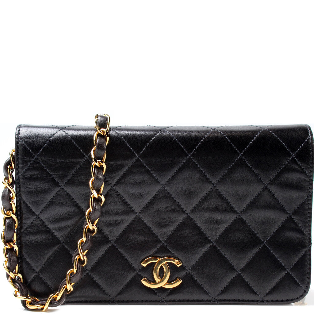 Chanel Quilted Lamb Vintage Flap 5M Bag