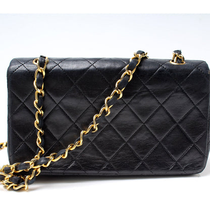 Chanel CC Quilted Lambskin Vintage Mini Flap Bag