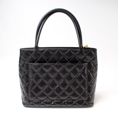 Chanel Medallion Tote Caviar Bag