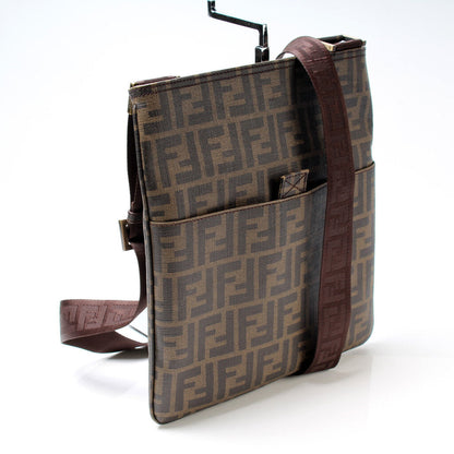 Fendi 7VA207 Spalmati Zucca Messenger Bag