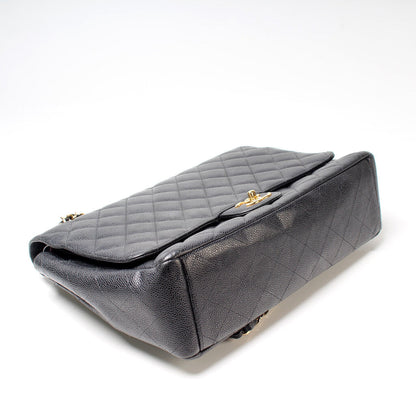 Chanel Classic Flap Maxi Caviar 14M Bag