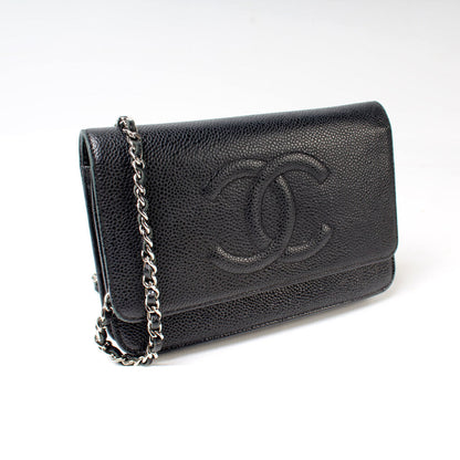 Chanel WOC Timeless CC Caviar 18M Bag