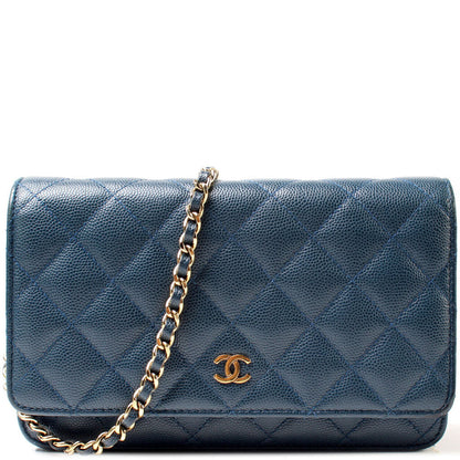 Chanel WOC Classic Quilted Caviar 22M Bag