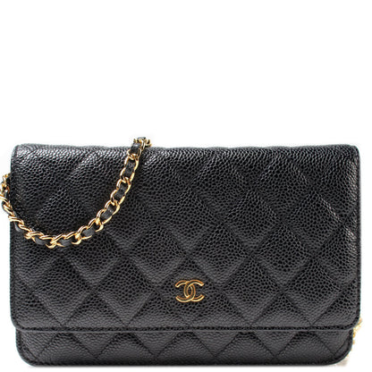 Chanel WOC Classic Quilted Caviar 19M Bag