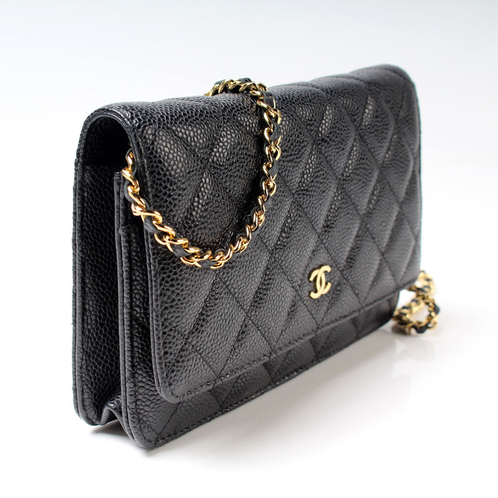 Chanel WOC Classic Quilted Caviar 19M Bag