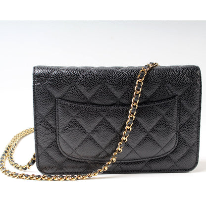 Chanel WOC Classic Quilted Caviar 19M Bag