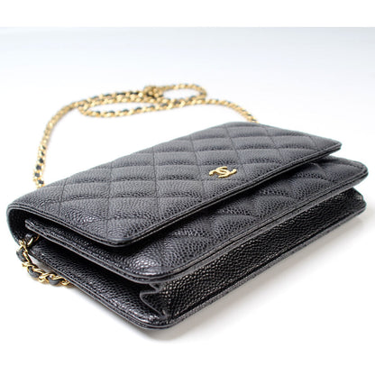 Chanel WOC Classic Quilted Caviar 19M Bag
