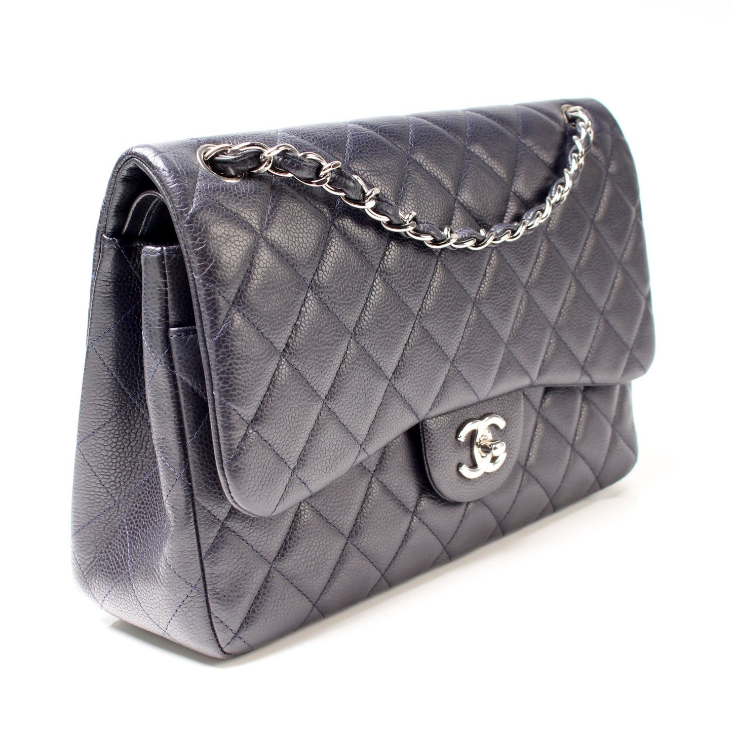 Chanel Classic Flap Jumbo Caviar 18M Bag