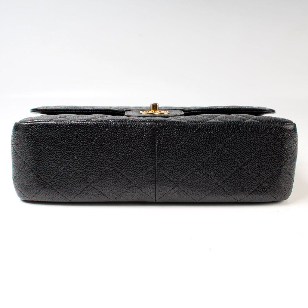 Chanel Classic Flap Jumbo Caviar 14M Bag