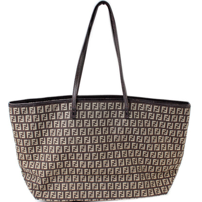 Fendi Zucca Soft Tote Bag