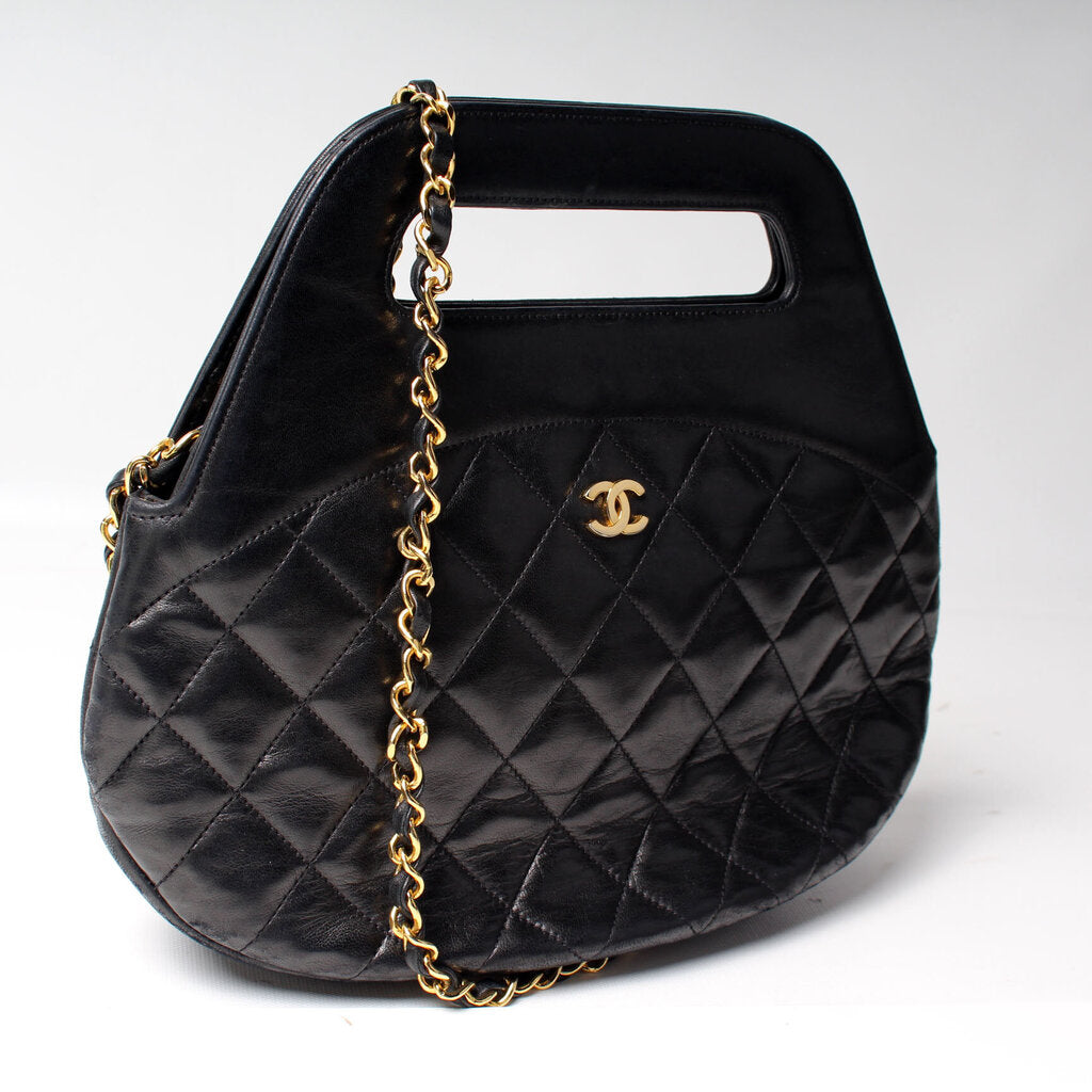 Chanel CC Quilted 2-Way Vintage Bag