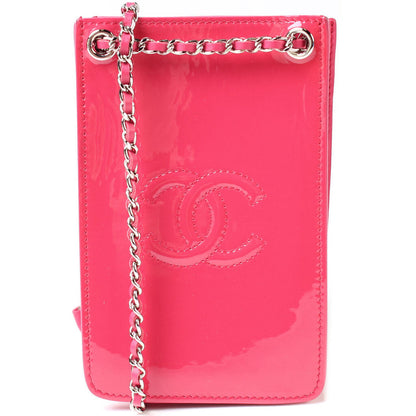 Chanel Timeless Patent Phone Holder Bag